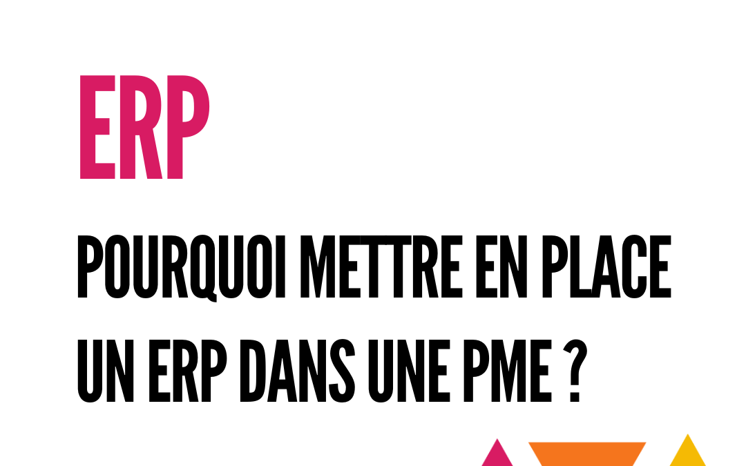 Pourquoi mettre en place un ERP dans une PME